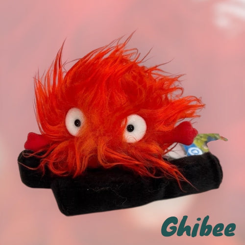 Studio Ghibli Howl’s Moving Castle Calcifer & Firewood Mascot Rare Collectable
