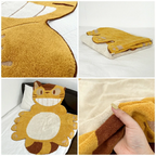 Studio Ghibli My Neighbor Totoro Nap Blanket Catbus Design 100% Cotton 87×120cm