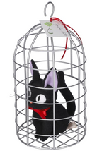 Studio Ghibli Kiki’s Delivery Service Plush Gigi in Basket M Size Official Japan