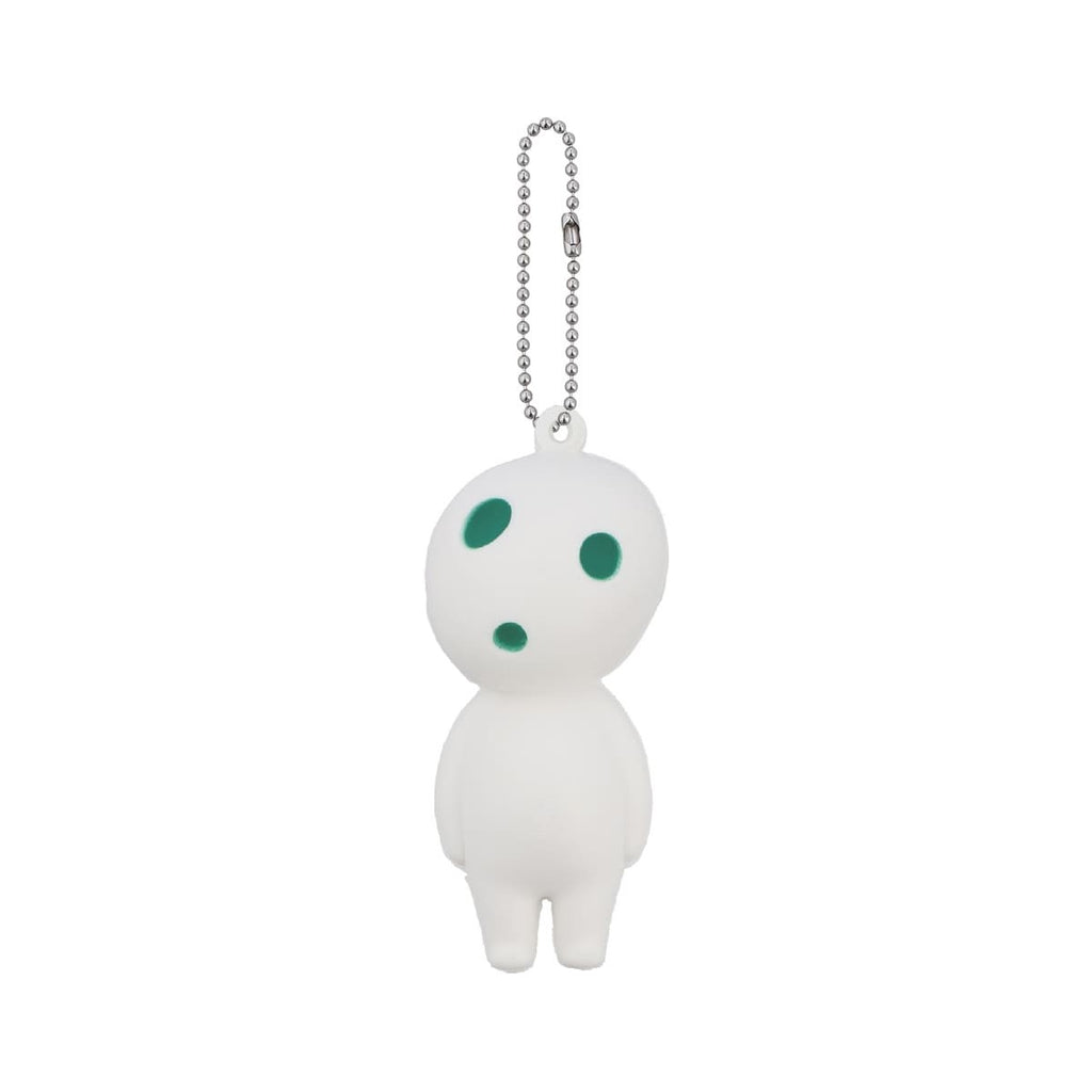 Studio Ghibli Princess Mononoke Kodama Squishy Keychain Charm