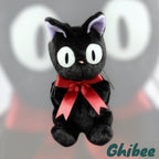 Studio Ghibli Kiki’s Delivery Service “Fluffy Sitting Jiji” Plush Toy S Size – S