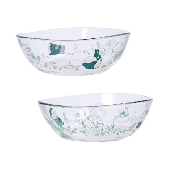 Studio Ghibli My Neighbour Glass Bowl Chasing Scene Design Official Madein Japan