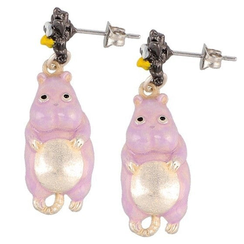 Studio Ghibli Earrings Totoro Mononoke Laputa Spirited Away Donguri Closet