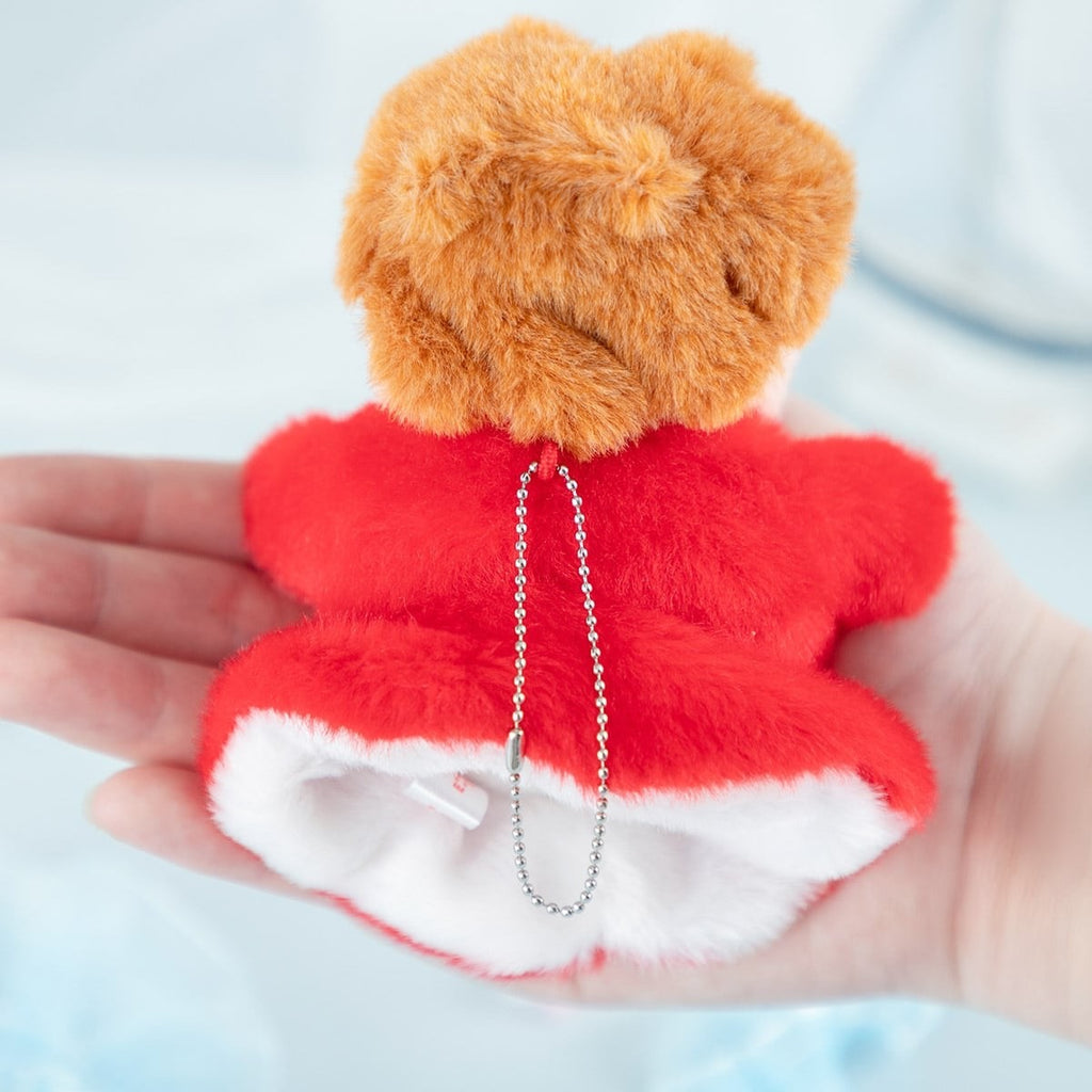 Studio Ghibli Ponyo Plush Mascot – Soft & Fluffy Ball Chain Toy 12cm K-6533