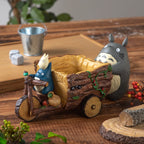 Studio Ghibli My Neighbour Totoro Planter Cover Tricycle with Forest Totoros
