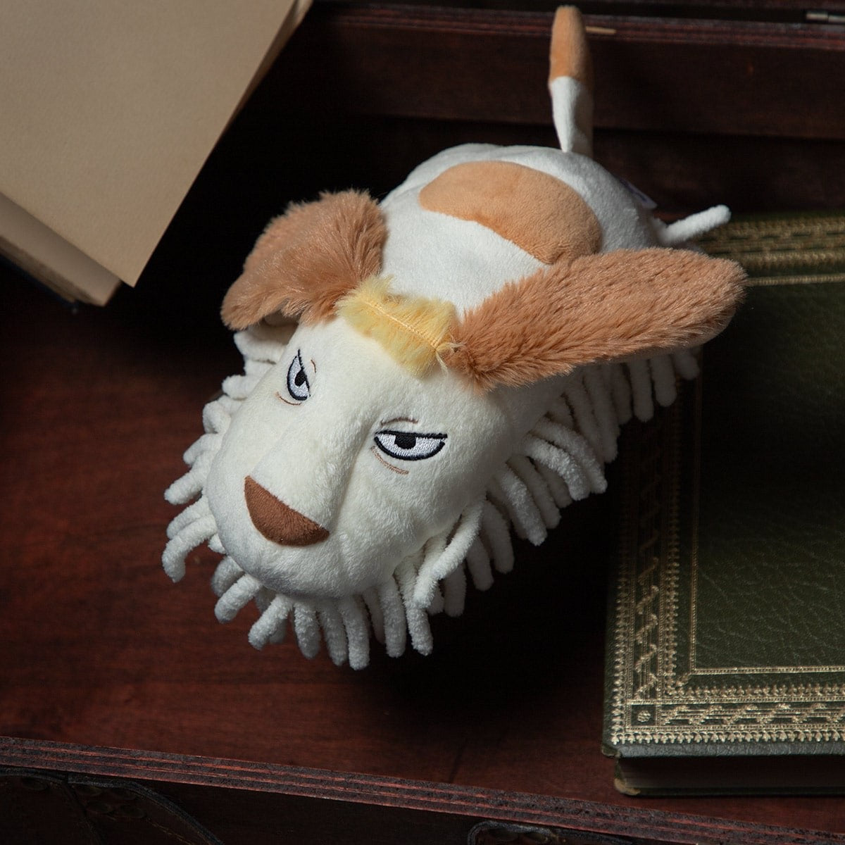 Studio Ghibli Howl’s Moving Castle Hin Mop  Fluffy Cleaning Plush Dog