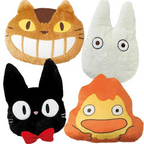Studio Ghibli Memory Foam Cushion Totoro Catbus Jiji NoFace Calcifer Soft Plush
