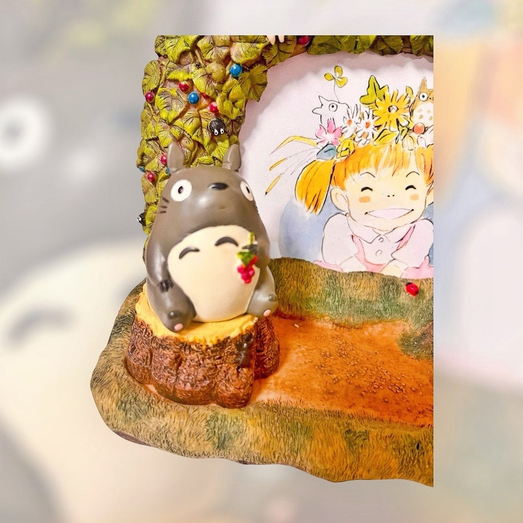 Studio Ghibli My Neighbor Totoro Acorn Arch Photo Frame Rare Collectable