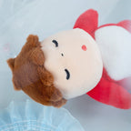 Studio Ghibli Ponyo Sleeping Ponyo Soft Plush Bean Bag Toy Sun Arrow Japan K9561