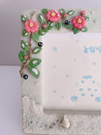 Studio Ghibli Totoro My Neighbor Winter Wildflower Photo Frame Rare Collectable
