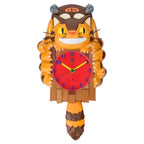 Official Studio Ghibli Totoro Catbus Pendulum Wall Clock GBL Moving Eyes Tail