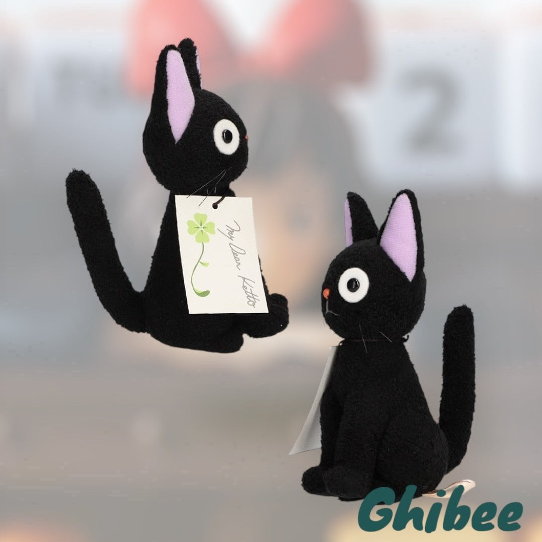 Studio Ghibli Kiki’s Delivery Service Plush – Jiji Lookalike Cat Japan