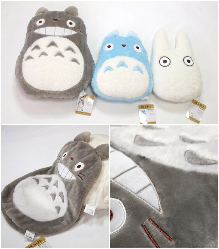 Studio Ghibli Memory Foam Cushion Totoro Catbus Jiji NoFace Calcifer Soft Plush