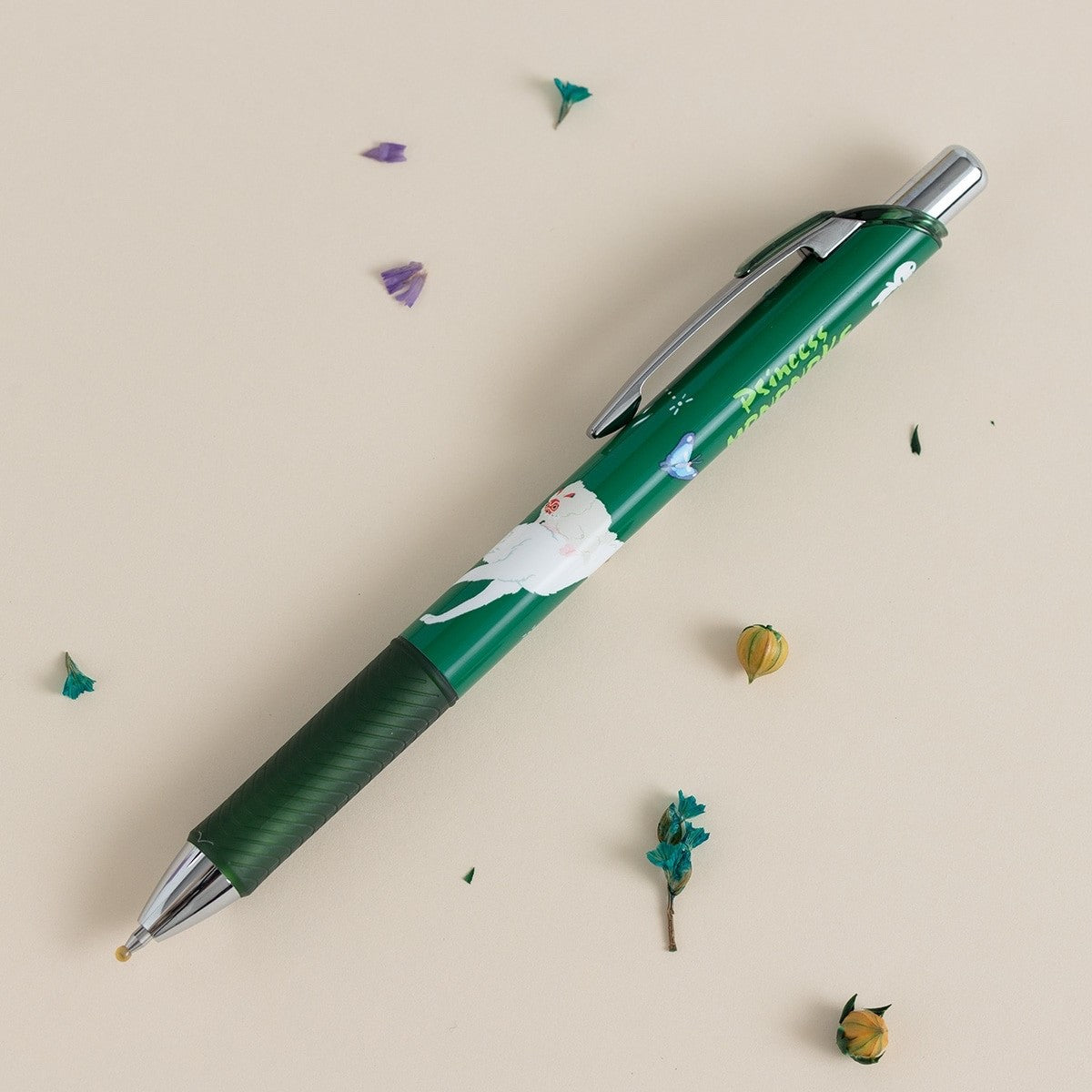 Studio Ghibli Princess Mononoke EnerGel Pen – San, Wolves & Kodama Design