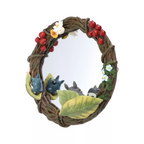 Studio Ghibli Totoro Hide-and-Seek Wreath Table & Wall Mirror Official Benelic