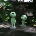 Studio Ghibli Princess Mononoke – Kodama Glow-in-the-Dark Figurine Collection