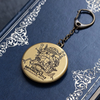 Studio Ghibli Howls Moving Castle Door Dial Keychain Spinning Colour Official