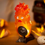 Studio Ghibli Howl’s Moving Castle Calcifer Ring Collection | Full Box Set of 6