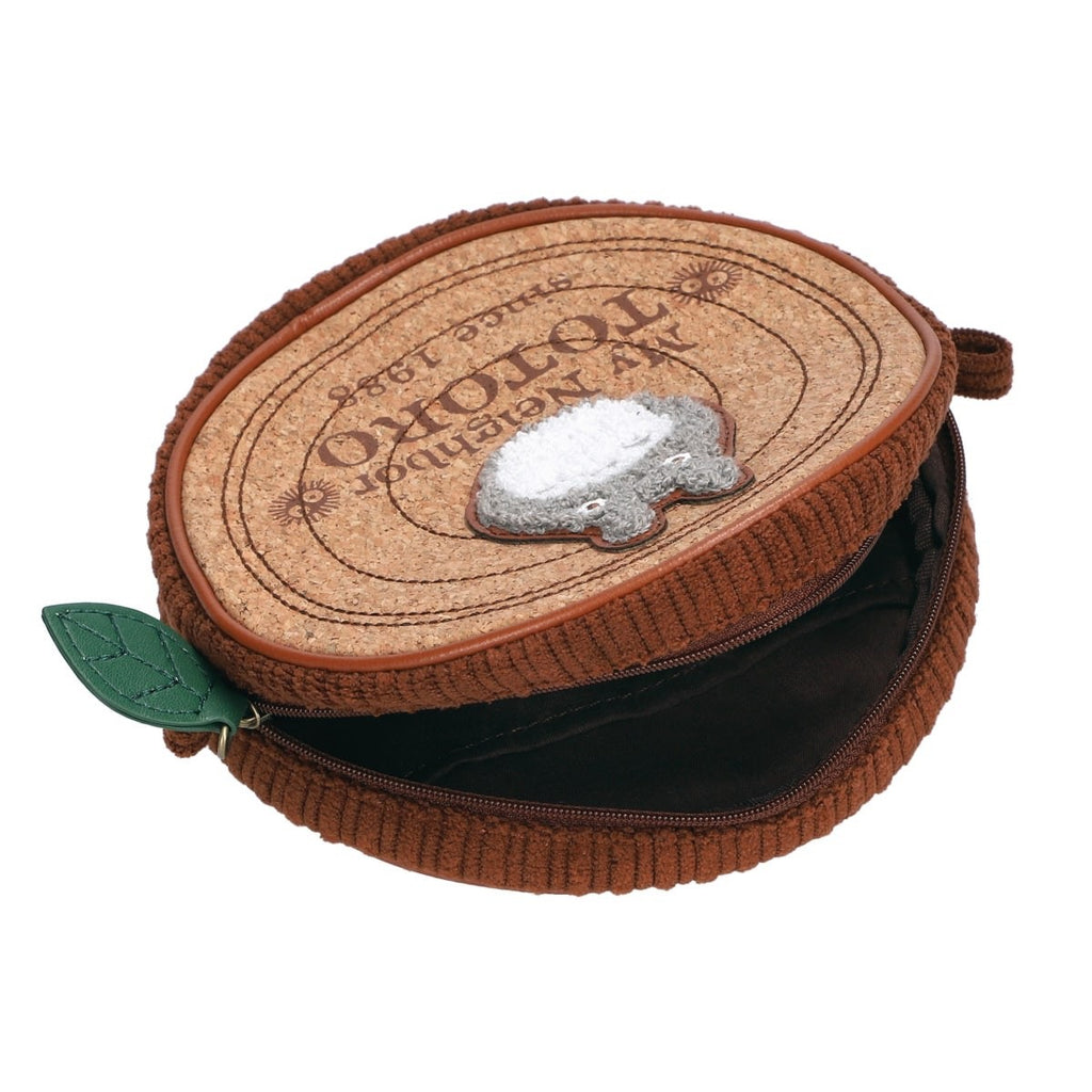 Studio Ghibli My Neighbor Totoro Maruta Log-Style Round Pouch (L) Japan