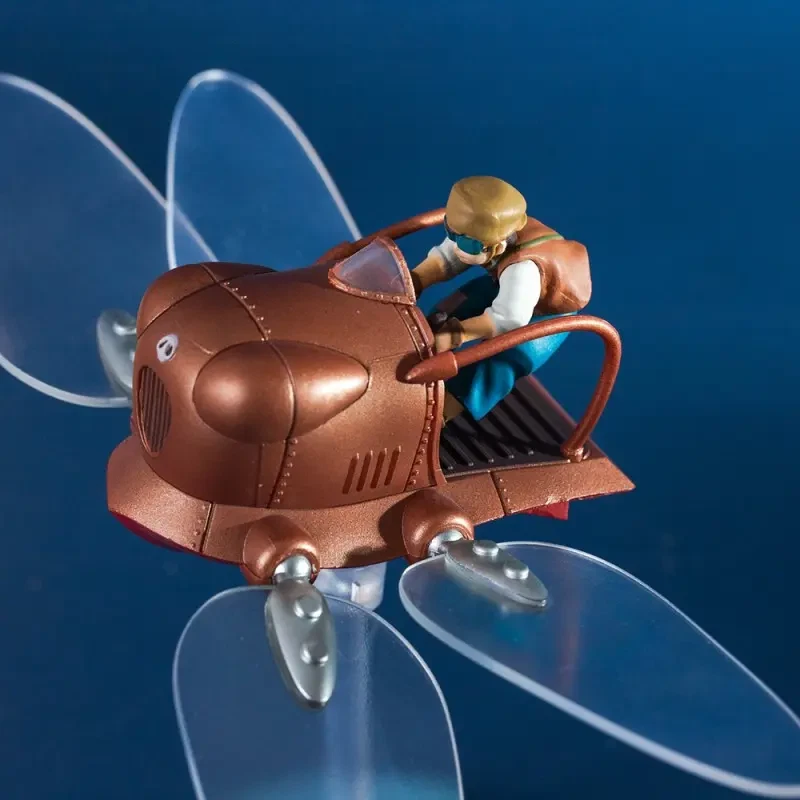 Studio Ghibli Castle Sky Laputa Flapter 5 Figure Complete Set Includes Secret