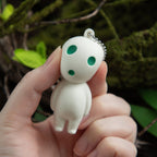 Studio Ghibli Princess Mononoke Kodama Squishy Keychain Charm