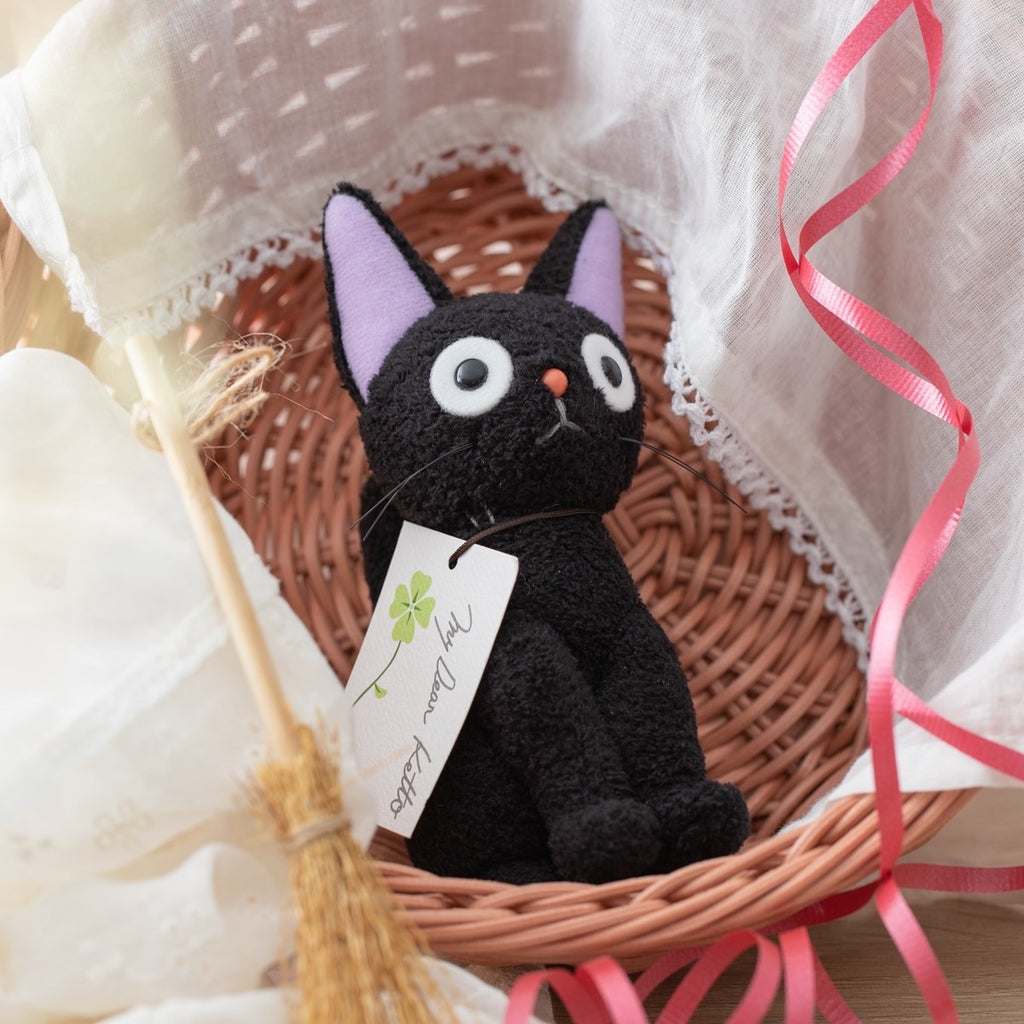 Studio Ghibli Kiki’s Delivery Service Plush – Jiji Lookalike Cat Japan