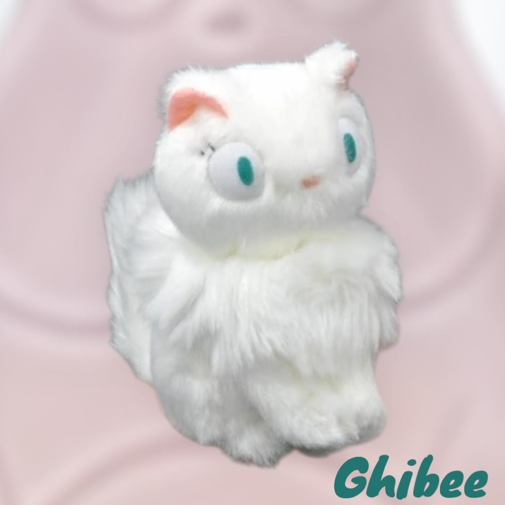 Studio Ghibli Kiki’s Delivery Service Plush – White Cat Lily (S) 16cm K-8665