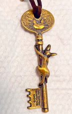 Studio Ghibli Kiki’s Delivery Service Antique Key Bag Charm Necklace Rare