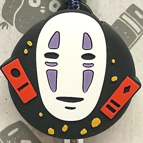 Studio Ghibli Reel Strap Lanyard – Laputa Flying Stone / No-Face ID Key Holder