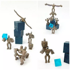 Studio Ghibli Laputa Balance Game - Castle in the Sky Robot Figures Set Japan