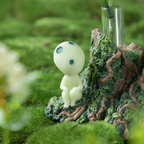 Studio Ghibli Princess Mononoke Kodama Glow Dark Mini Vase Anime Decor Gift
