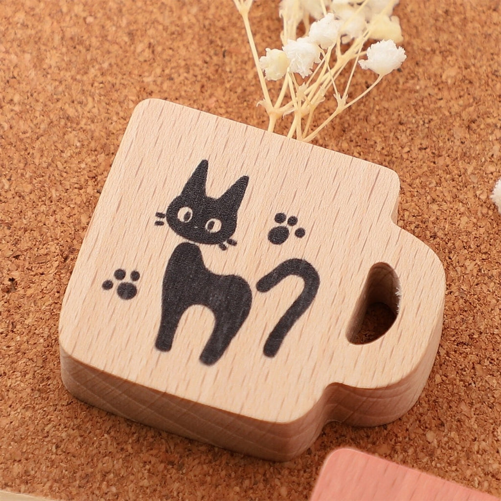 Studio Ghibli Kiki’s Delivery Service Jiji Mug Wooden Magnet – Donguri Closet