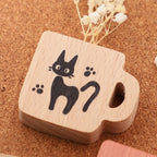 Studio Ghibli Kiki’s Delivery Service Jiji Mug Wooden Magnet – Donguri Closet