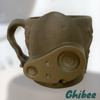 Studio Ghibli Laputa: Castle in the Sky Cup Planter Cover – Peaceful Days (Ceram