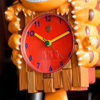 Official Studio Ghibli Totoro Catbus Pendulum Wall Clock GBL Moving Eyes Tail