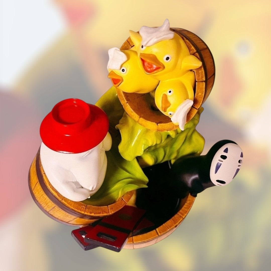 Studio Ghibli Spirited Away Chihiro Tiered Water Fountain Rare Collectable