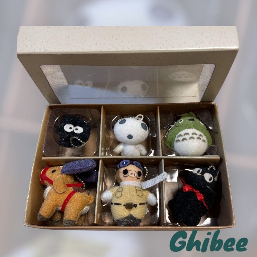 Studio Ghibli Collection Keychain Mascot Set of 6 - San-Airo Japan