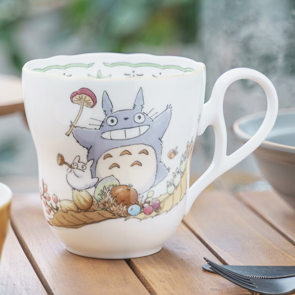 Studio Ghibli Noritake Totoro Bone China Mug 5 Designs Made in Sri Lanka