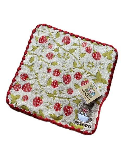 Studio Ghibli Mini Towel 25x25cm 100% Cotton Totoro Laputa & More Japan