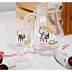 Studio Ghibli Kiki’s Delivery Service JiJi Goblet Glass 200ml Korea Exclusi