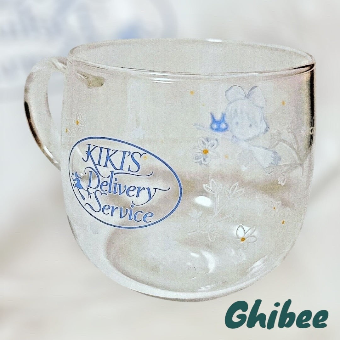 Studio Ghibli Kiki’s Delivery Service Heat-Resistant Glass Mug Cup Flower Garden