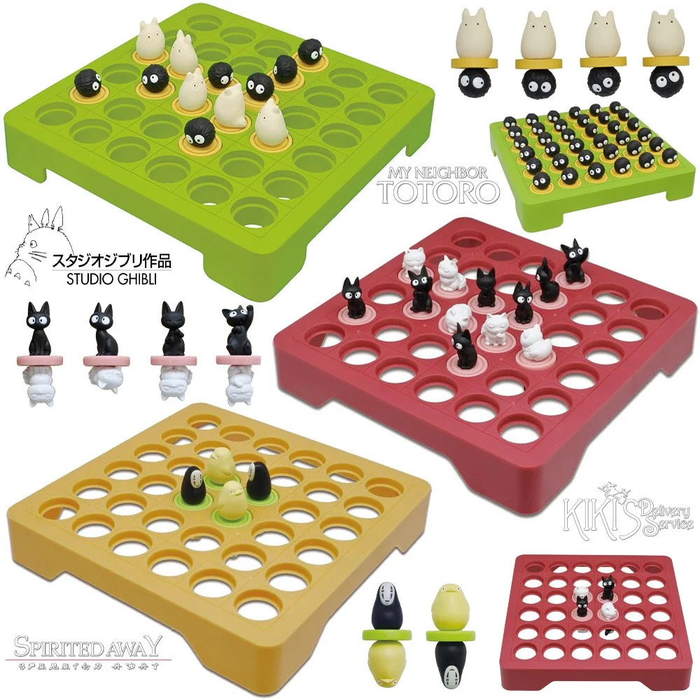 Studio Ghibli Reversi Board Game Totoro No Face Jiji Othello Style Gift - Japan