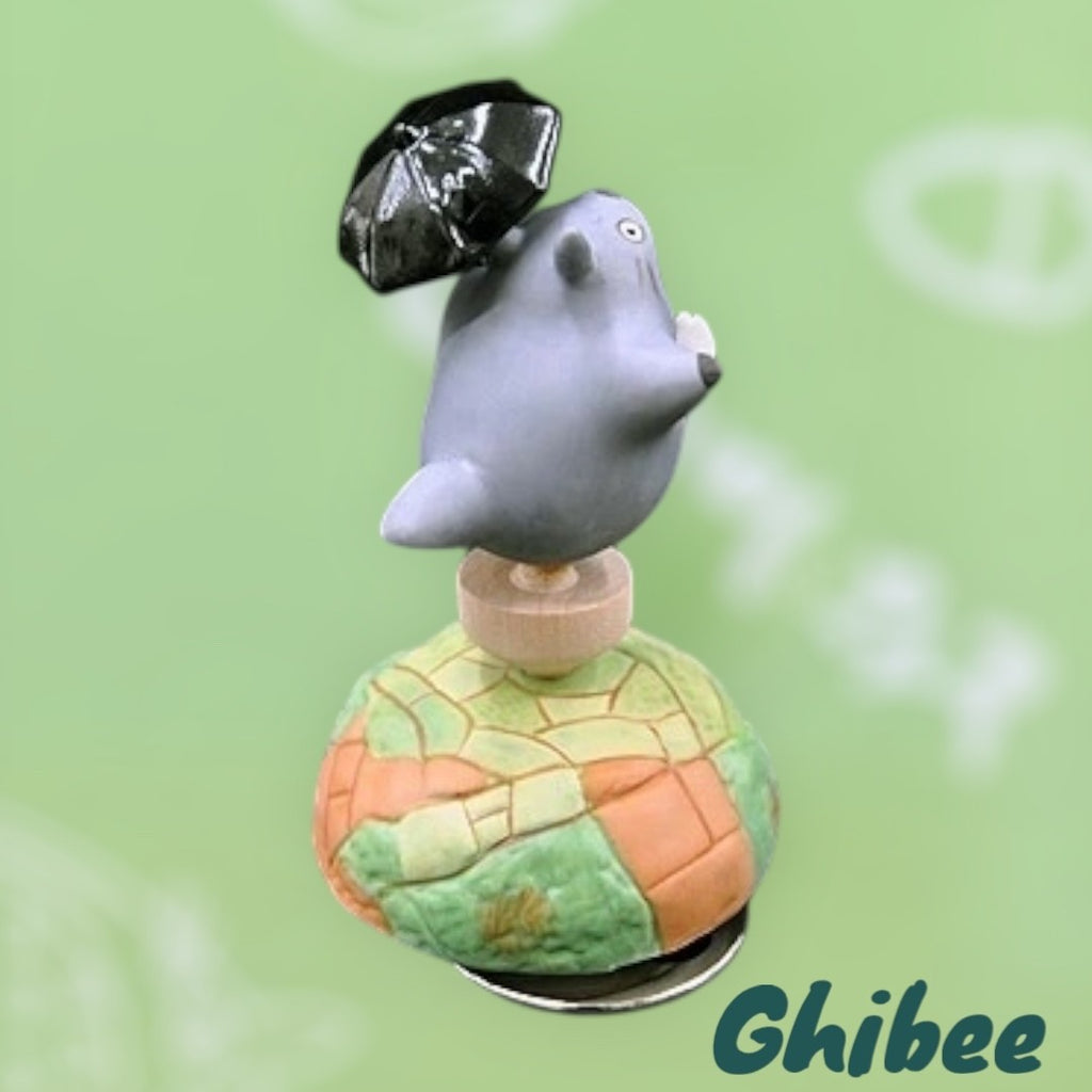 Studio Ghibli My Neighbor Totoro Music Box “Sanpo” Walking Totoro Ceramic 8cm