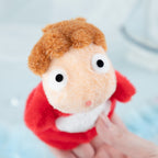 Studio Ghibli Ponyo Plush Mascot – Soft & Fluffy Ball Chain Toy 12cm K-6533