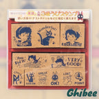 Studio Ghibli Kiki’s Delivery Service Wooden Reward Stamp Set – Jiji Designs