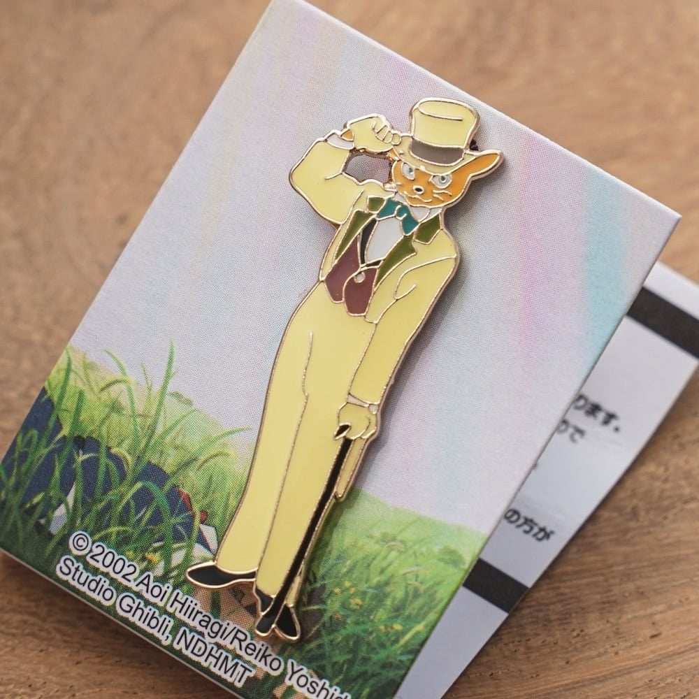 Official Studio Ghibli Ename Pin Badge 38 Designs Totoro Howl Ponyo & More Japan
