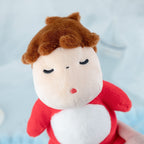 Studio Ghibli Ponyo Sleeping Ponyo Soft Plush Bean Bag Toy Sun Arrow Japan K9561