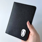 Studio Ghibli Spirited Away No Face Passport Case Travel Wallet Medical Book