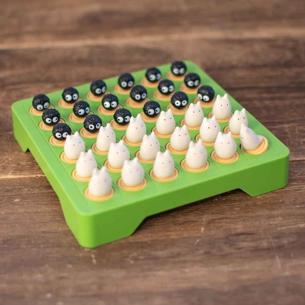 Studio Ghibli Reversi Board Game Totoro No Face Jiji Othello Style Gift - Japan