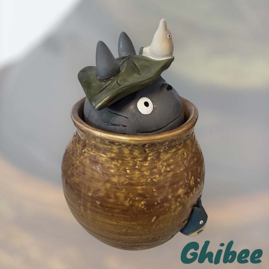Studio Ghibli My Neighbour Totoro Ceramic Acorn Jar – Rare Collectable